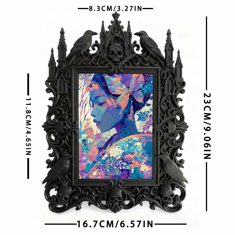 European Court Relief Luxury Frame | Bridal Shop Fitting Room Decor, Wedding Photo Display, Court Luxury Style