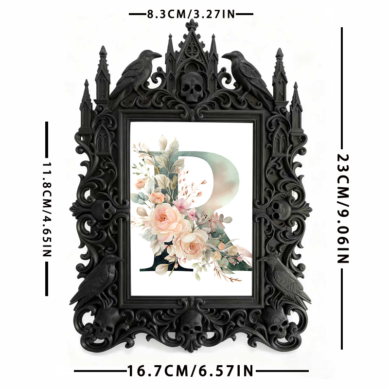 European Court Relief Luxury Frame | Fashion Boutique Fitting Room Decor, Photo Display Ornament, Royal Frame