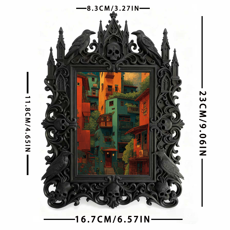 Bestseller Court Relief Frame | Beauty Salon Waiting Area Decor, Photo Display Ornament, Retro Noble Style