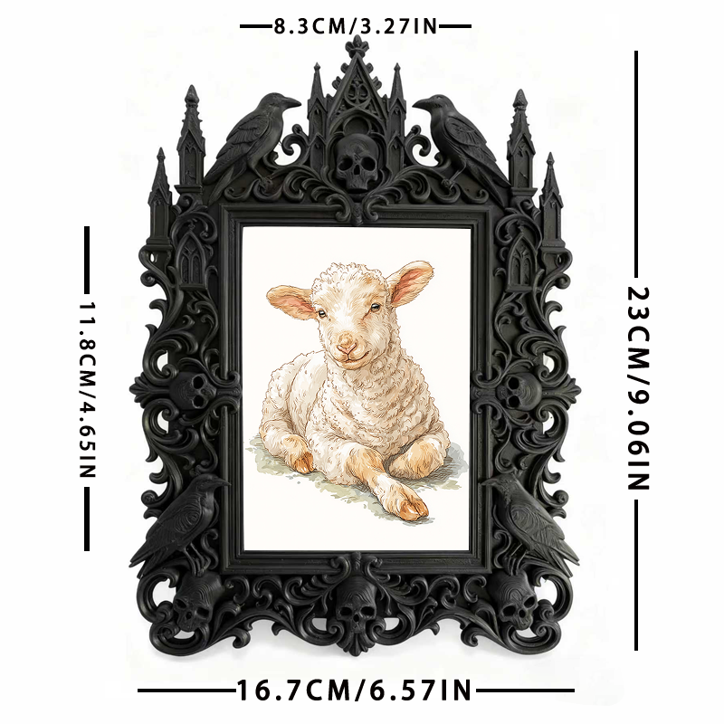 Bestseller Court Relief Frame | Family Memorial Corner Decor, Photo Holder, Luxury Palace Style