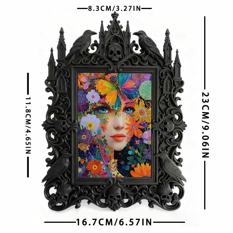 Trendy European Carved Frame | Wedding Photo Studio Prop, Couple Photo Display, Luxury Court Style