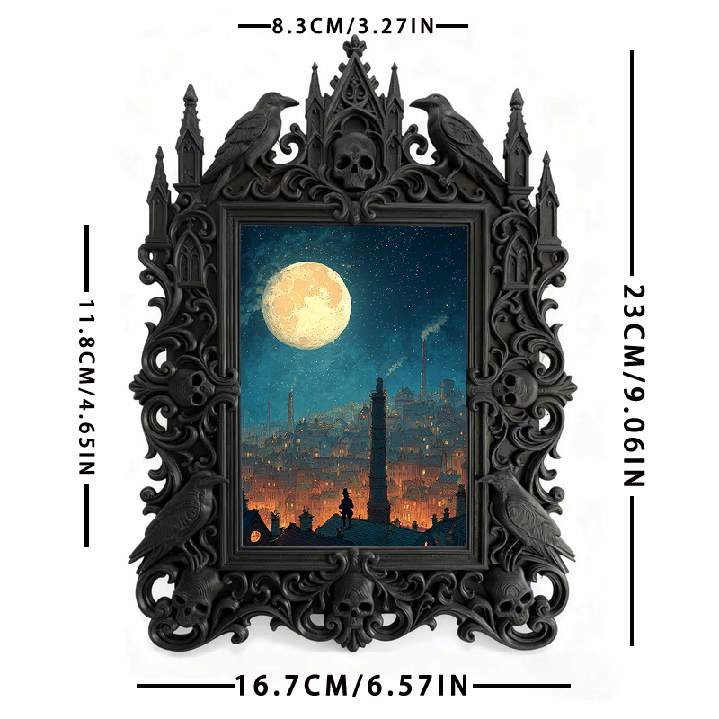 Top-rated European Palace Frame | Luxury Apartment Living Room Decor, TV Stand Photo Accent, Court Craft