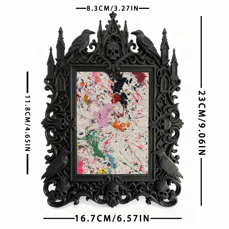 Hot-selling Royal Relief Frame | Spa Waiting Area Decor, Photo Display Ornament, Retro Court Style