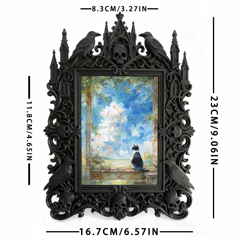 Bestseller Court Relief Frame | High-end Clothing Store Window Decor, Photo Prop, Royal Retro Vibe