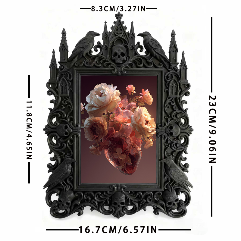 Bestseller Court Relief Frame | Hair Salon VIP Lounge Decor, Photo Display Ornament, Royal Retro Design