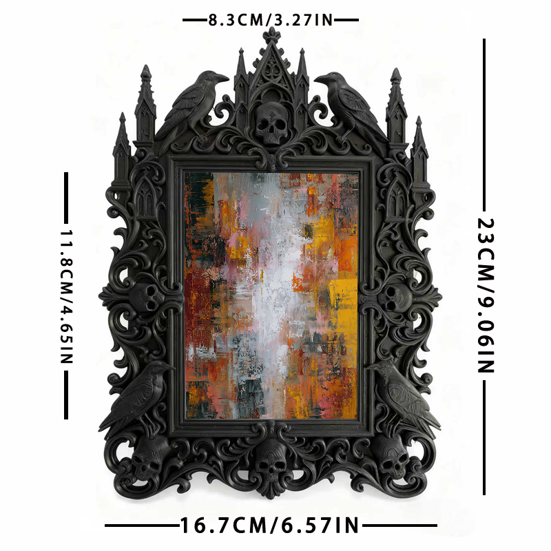 Stylish European Palace Frame | Book Signing Event Decor, Author Photo Display, Royal Carved Design