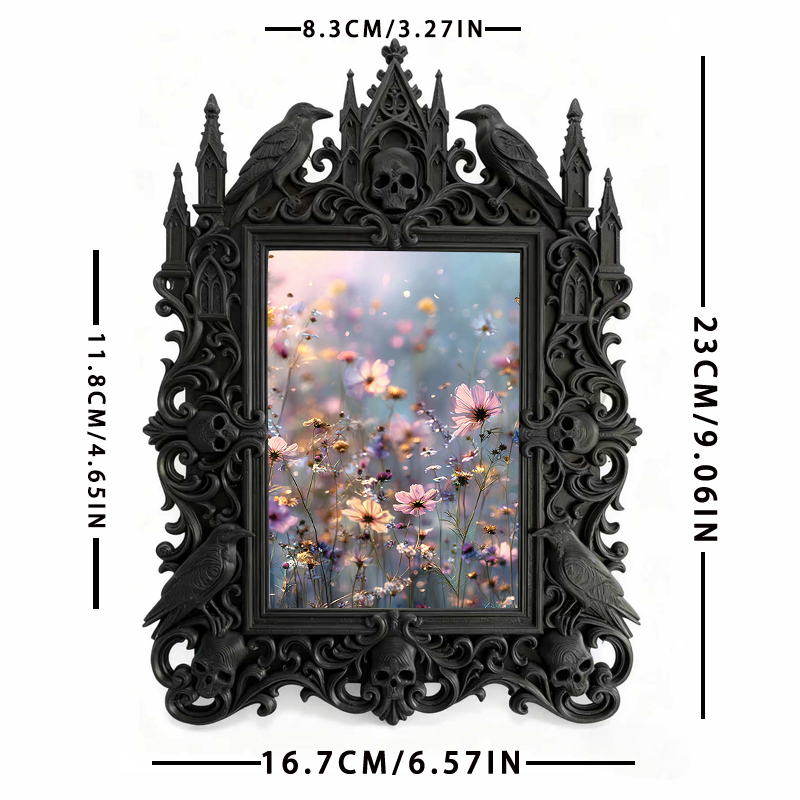 Top-rated Royal Relief Photo Frame | Nursing Home Activity Room Decor, Family Photo Holder, Warm Retro Style