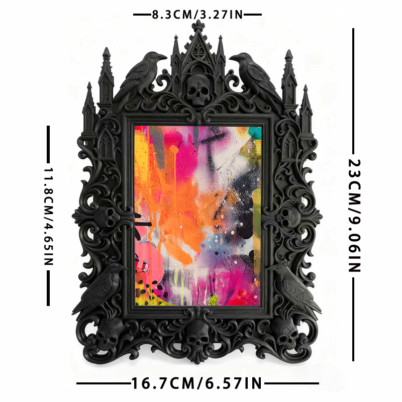 Luxury European Carved Frame | Jewelry Auction House Decor, Photo Prop, Noble Palace Retro Style