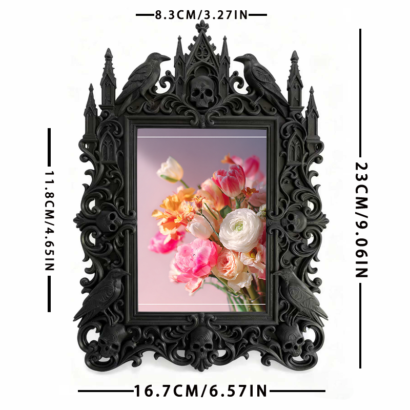 Popular Royal Relief Frame | Community Library Reading Corner Decor, Photo Holder, Warm Court Style