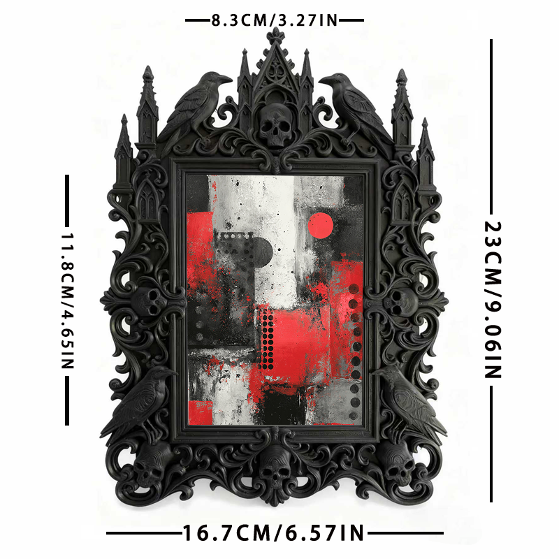 Luxury European Carved Frame | Spa Resort Villa Decor, Photo Display Ornament, Noble Court Vibe