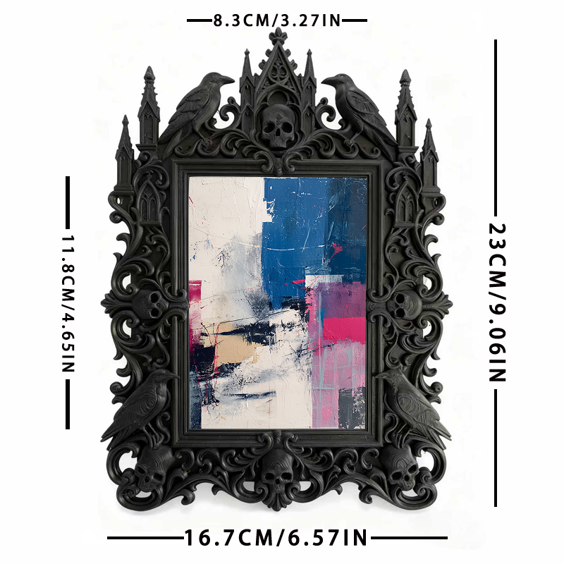 Rare-gem Gothic Dark Frame | Gothic Lash Studio Display, High-gloss