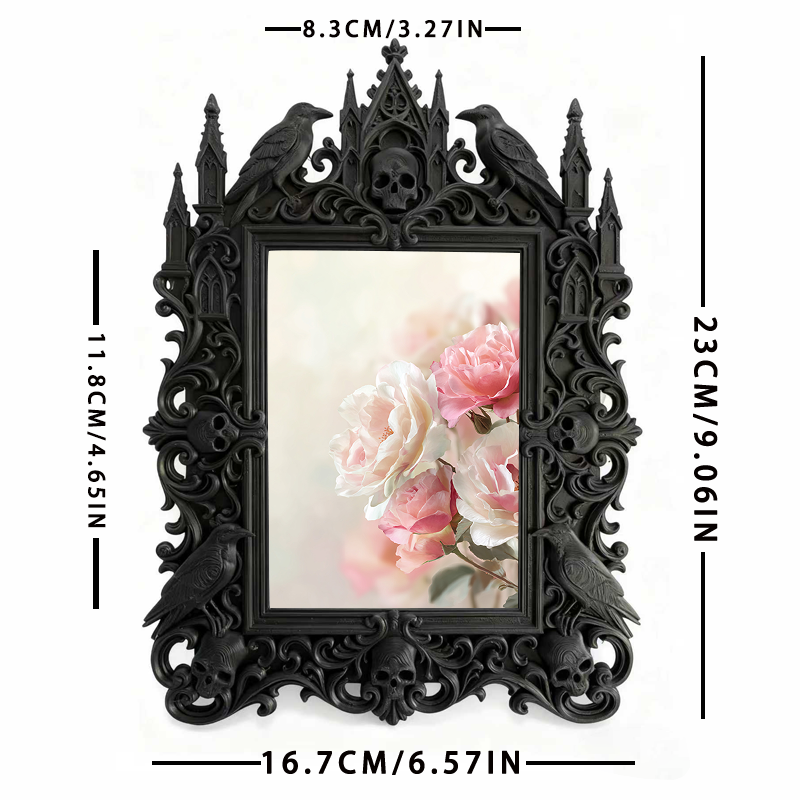 Gothic Dark Frame | Art Gallery Side Decor, Photo Frame, Wall/Tabletop