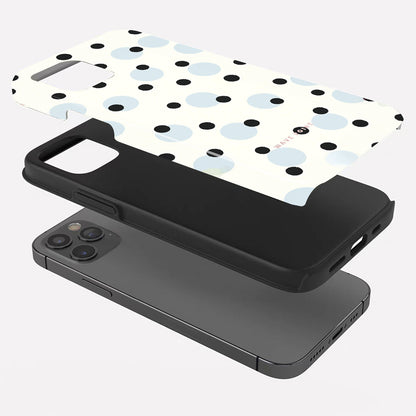 "ポリドットのデザイン"スマホケース- 耐久性、衝撃吸収性、トレンドの保護機能 - iPhone 16、15、14、13、12、12、Plus、Pro、Max と互換性があり、男性にも女性にも最適です。