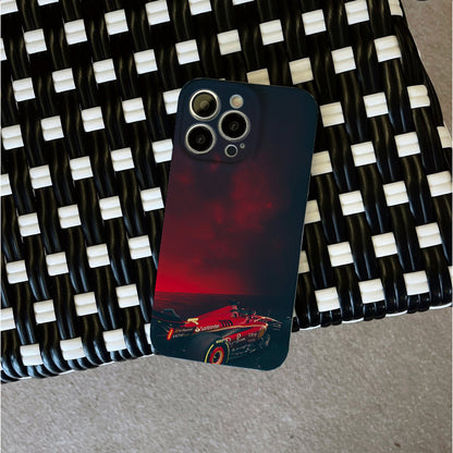 Ferrari Formula 1 Car in Redphone case for iPhone/16/15/14/13/12/23/Plus/Pro/Max Hot sale wholesale customizable pattern cases