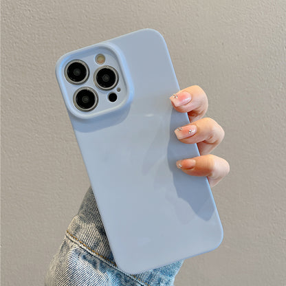 Soft Blue Backgroundphone case for iPhone/16/15/14/13/12/36/Plus/Pro/Max Hot sale wholesale customizable pattern cases