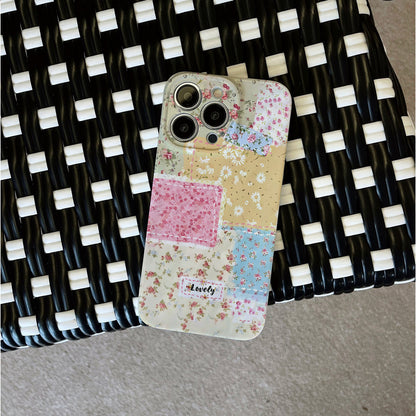 Floral Patchwork Designphone case for iPhone/16/15/14/13/12/54/Plus/Pro/Max Hot sale wholesale customizable pattern cases