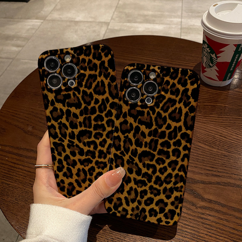 Leopard Print Patternphone case for iPhone/16/15/14/13/12/64/Plus/Pro/Max Hot sale wholesale customizable pattern cases