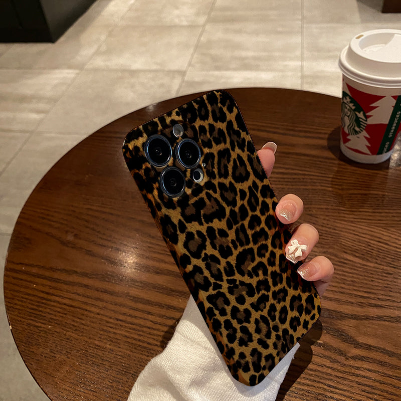 Leopard Print Patternphone case for iPhone/16/15/14/13/12/64/Plus/Pro/Max Hot sale wholesale customizable pattern cases