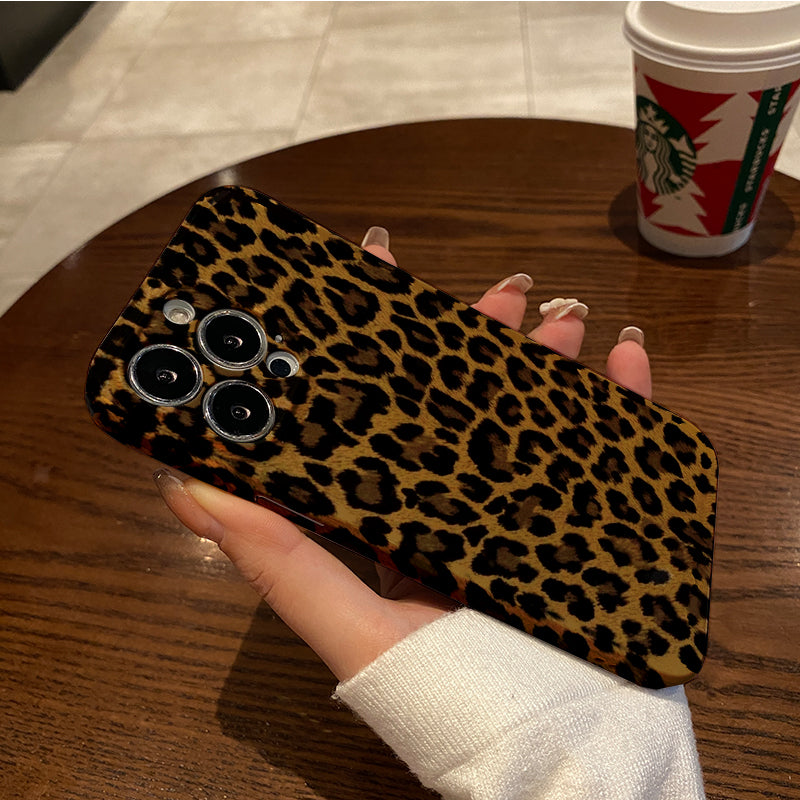 Leopard Print Patternphone case for iPhone/16/15/14/13/12/64/Plus/Pro/Max Hot sale wholesale customizable pattern cases