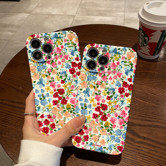 Colorful Floral Patternphone case for iPhone/16/15/14/13/12/90/Plus/Pro/Max Hot sale wholesale customizable pattern cases