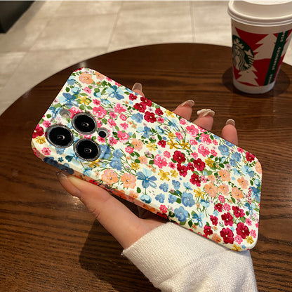 Colorful Floral Patternphone case for iPhone/16/15/14/13/12/90/Plus/Pro/Max Hot sale wholesale customizable pattern cases