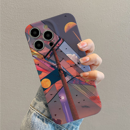 Telephone Pole with Celestial Elementsphone case for iPhone/16/15/14/13/12/162/Plus/Pro/Max Hot sale wholesale customizable pattern cases