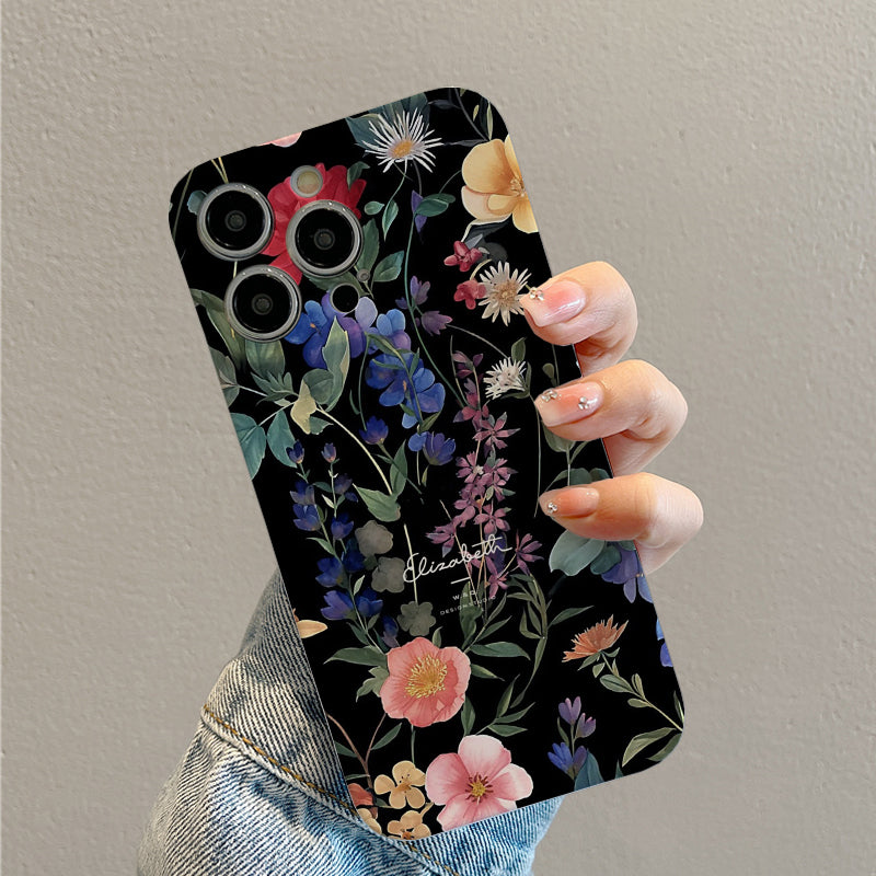 Colorful Watercolor Floral Designphone case for iPhone/16/15/14/13/12/219/Plus/Pro/Max Hot sale wholesale customizable pattern cases