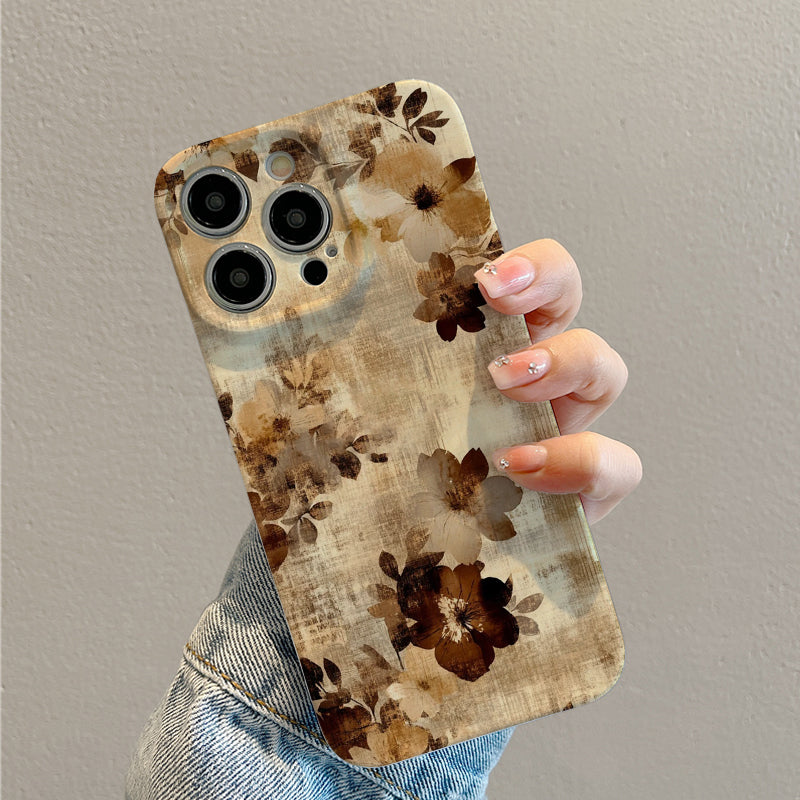 Vintage - style Floral Patternphone case for iPhone/16/15/14/13/12/262/Plus/Pro/Max Hot sale wholesale customizable pattern cases