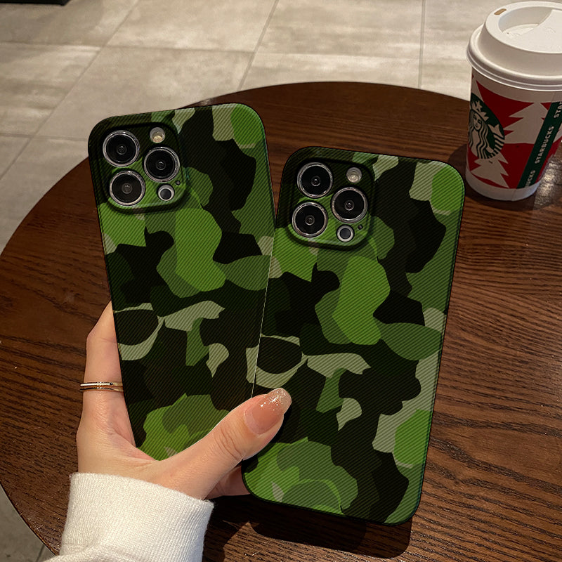 Classic Green Camouflage Patternphone case for iPhone/16/15/14/13/12/265/Plus/Pro/Max Hot sale wholesale customizable pattern cases