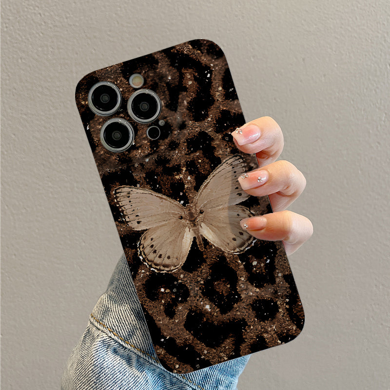 Classic Black Spots on Beige Backgroundphone case for iPhone/16/15/14/13/12/361/Plus/Pro/Max Hot sale wholesale customizable pattern cases