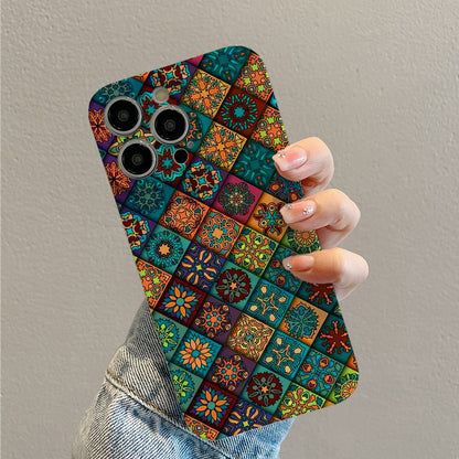 Vibrant Moroccan - style Tile Patternphone case for iPhone/16/15/14/13/12/391/Plus/Pro/Max Hot sale wholesale customizable pattern cases