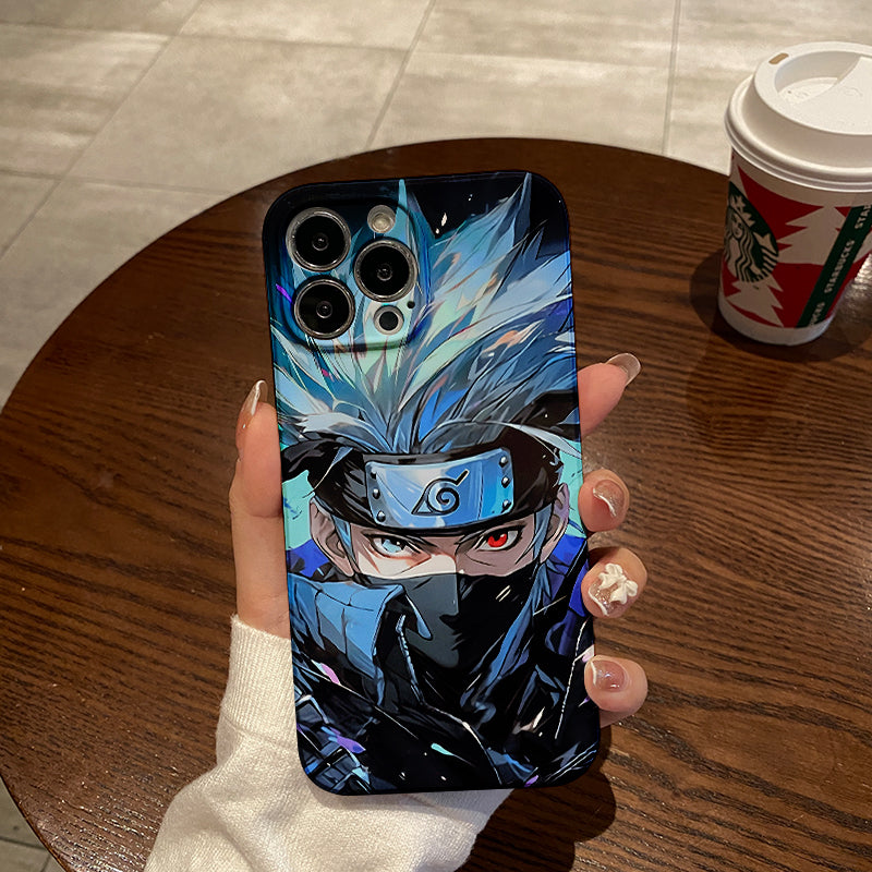 Iconic Ninja with Spiky Hairphone case for iPhone/16/15/14/13/12/411/Plus/Pro/Max Hot sale wholesale customizable pattern cases