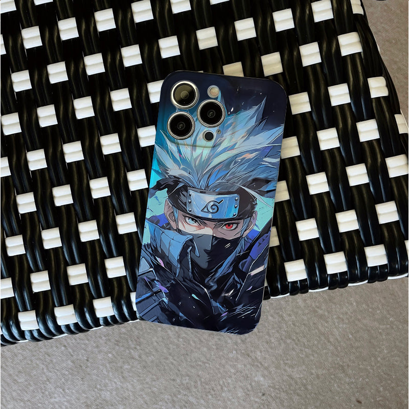 Iconic Ninja with Spiky Hairphone case for iPhone/16/15/14/13/12/411/Plus/Pro/Max Hot sale wholesale customizable pattern cases