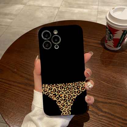 Leopard - Print Underwear Designphone case for iPhone/16/15/14/13/12/424/Plus/Pro/Max Hot sale wholesale customizable pattern cases