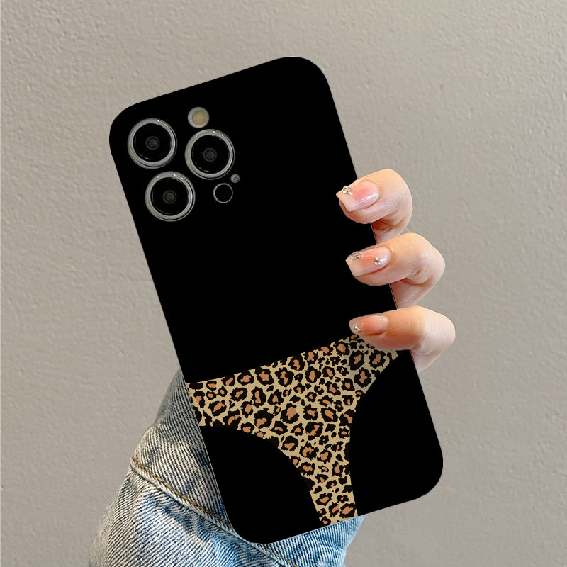 Leopard - Print Underwear Designphone case for iPhone/16/15/14/13/12/424/Plus/Pro/Max Hot sale wholesale customizable pattern cases