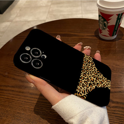 Leopard - Print Underwear Designphone case for iPhone/16/15/14/13/12/424/Plus/Pro/Max Hot sale wholesale customizable pattern cases