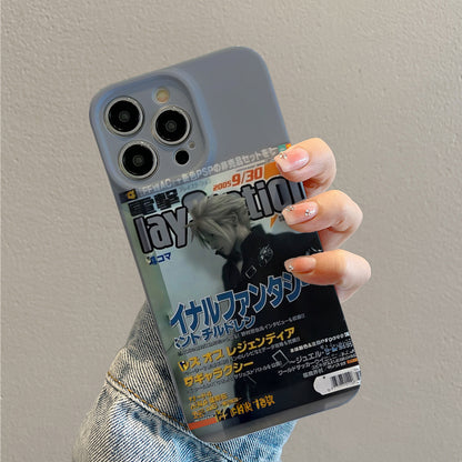 Final Fantasy Tactics: The War of the Lions Magazine Coverphone case for iPhone/16/15/14/13/12/460/Plus/Pro/Max Hot sale wholesale customizable pattern cases