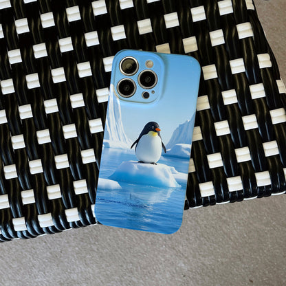 Cube Penguin Film Case - Durable, Shock-Absorbing, and Trendy Protection - for iPhone 16, 15, 14, 13, 12, 11, Plus, Pro, Max, Perfect Birthday Gift for Friends (1)