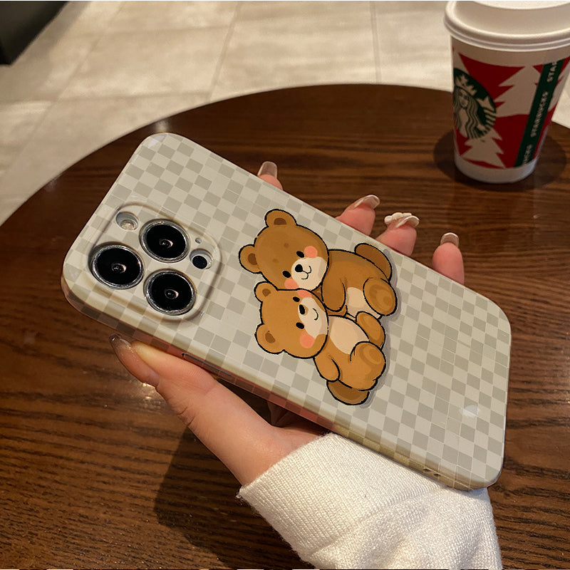 Cute Hugging Cat Personality Pattern Full-coverage TPU Mobile Phone Case Suitable for iPhone 16 15 14 13 12 11 Pro Max XS XR X 7 8 Plus