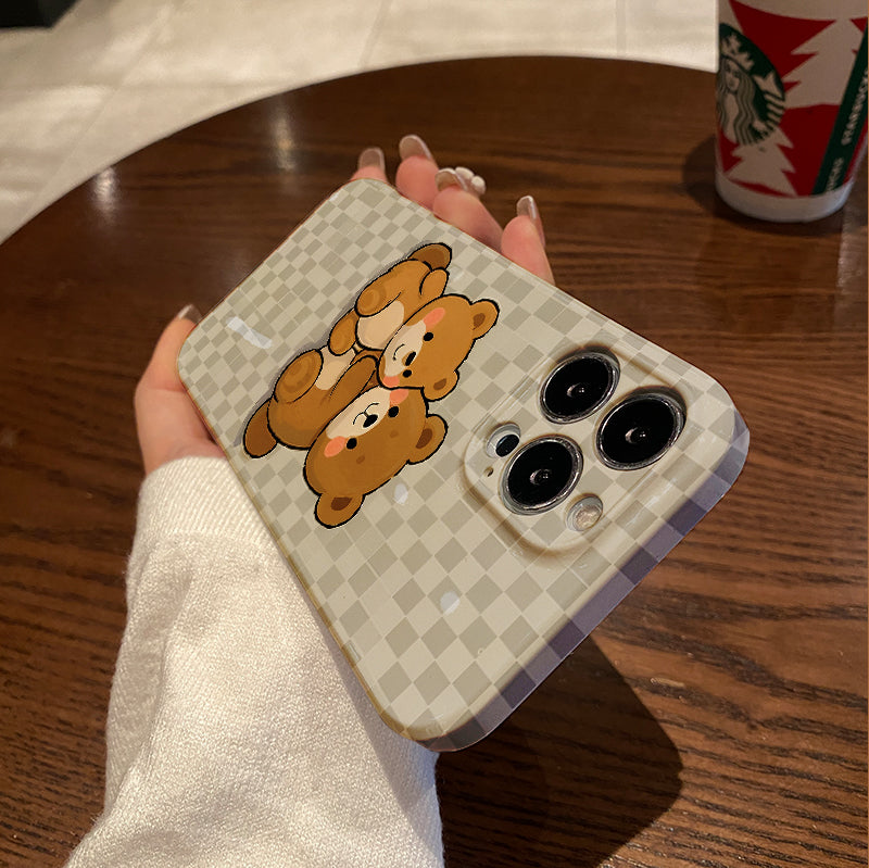 Cute Hugging Cat Personality Pattern Full-coverage TPU Mobile Phone Case Suitable for iPhone 16 15 14 13 12 11 Pro Max XS XR X 7 8 Plus