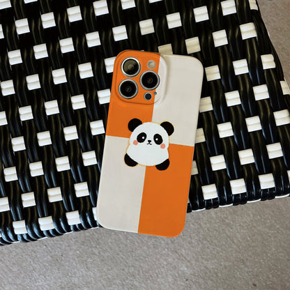 dle panda phone case, for iPhone 16 Pro Max mobile phone case High-end quality mobile phone case 15pro_14Pro_13 Pro_12Pro_12 for men and women, Anti-drop case anti-scratch explosion-proof phone case