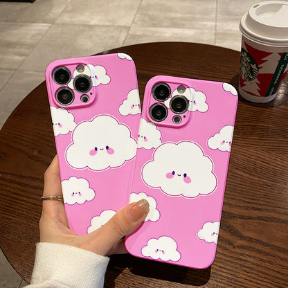 e Rabbits Film Case - Durable, Shock-Absorbing, and Trendy Protection - for iPhone 16, 15, 14, 13, 12, 11, Plus, Pro, Max, Perfect Birthday Gift for Friends