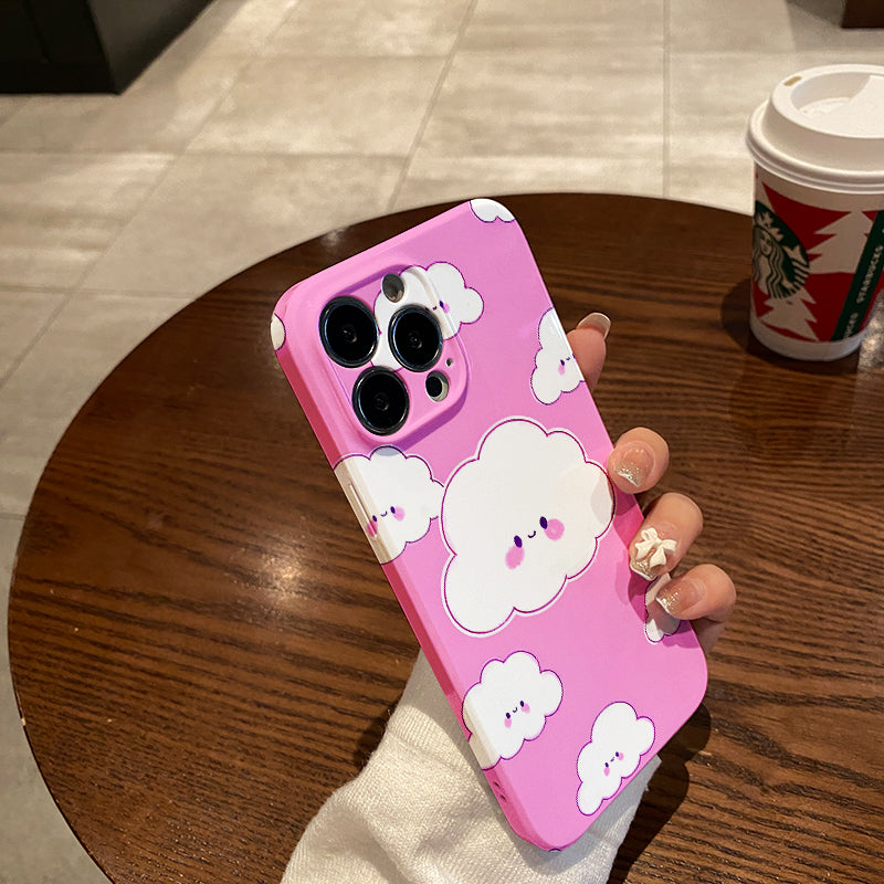 e Rabbits Film Case - Durable, Shock-Absorbing, and Trendy Protection - for iPhone 16, 15, 14, 13, 12, 11, Plus, Pro, Max, Perfect Birthday Gift for Friends