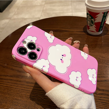 e Rabbits Film Case - Durable, Shock-Absorbing, and Trendy Protection - for iPhone 16, 15, 14, 13, 12, 11, Plus, Pro, Max, Perfect Birthday Gift for Friends