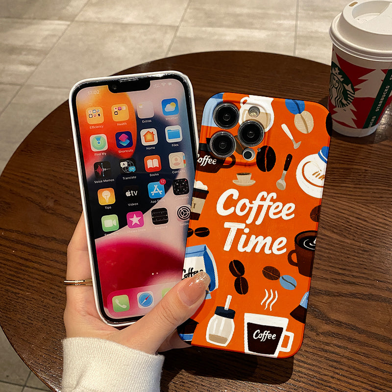 fee Time Film Case - Durable, Shock-Absorbing, And Trendy Protection - Compatible with Iphone 16, 15, 14, 13, 12, 11, Plus, Pro, Max, Perfect Birthday Gift for Friends