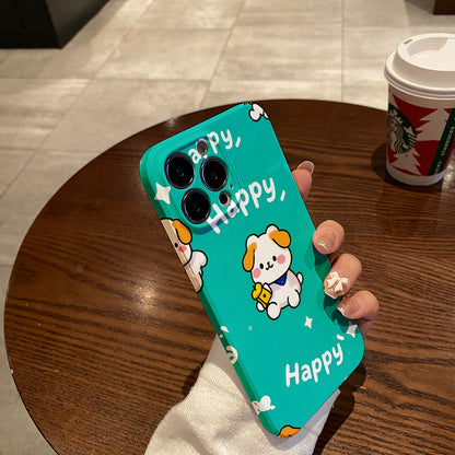 horized Cartoon Pochacco Eating Sandwich Individuality Phone Case Suitable for Iphone 16 15 14 13 12 11 Pro Max Cute Series Phone Case