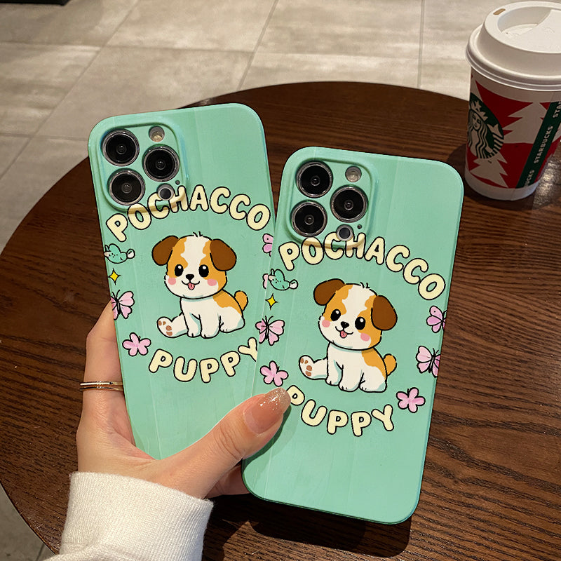 icial Pochacco Clear Phone Cover Compatible with Iphone Models 11 Through 16 Promax, Including 6_7_8_7 PLUS, 8 PLUS, X, XS, XR, XS MAX, 12MINI, And 13MINI for Device Protection.