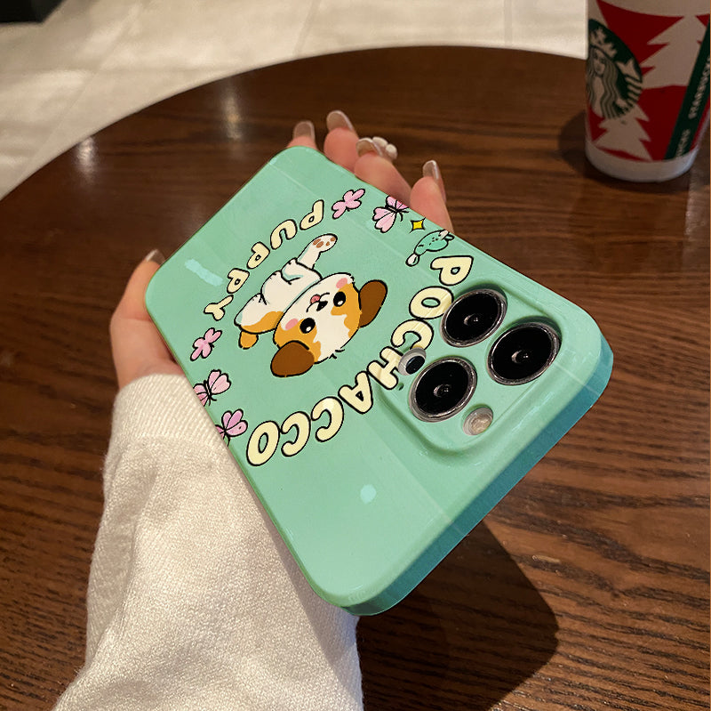 icial Pochacco Clear Phone Cover Compatible with Iphone Models 11 Through 16 Promax, Including 6_7_8_7 PLUS, 8 PLUS, X, XS, XR, XS MAX, 12MINI, And 13MINI for Device Protection.