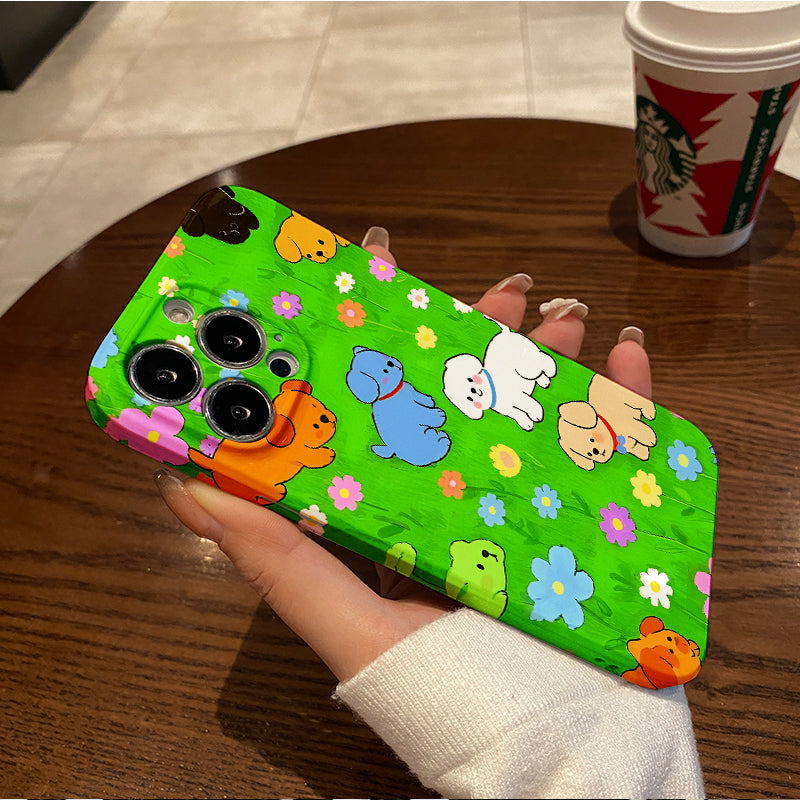 mobile phone protective case with cat pattern design, suitable for iPhone 16, 15, 14, 13 Mini, 12, 11 Pro Max, Pro Plus, XR, XS Max, XS, X series. Latest anti-drop and shockproof film PC durable shell