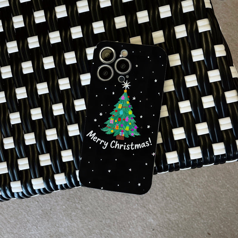 Piece of a Festive Scene Featuring a Christmas Tree And Gifts, This Phone Case Is Designed for Comfort, Durability, And Style, Offering High-Quality Protection.